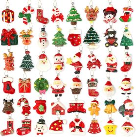 36PCS Mini Resin Halloween Ornaments - Tiny Hanging Decorations For Tree, Miniatures Figurines Charms With String, Resin Pendants For Party Decor, Sma