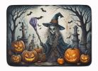 Witch Spooky Halloween Memory Foam Kitchen Mat Machine Washable Anti-Fatigue Mat Cushion Comfort Bath Mat or Kitchen Rug