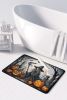 Witch Spooky Halloween Memory Foam Kitchen Mat Machine Washable Anti-Fatigue Mat Cushion Comfort Bath Mat or Kitchen Rug