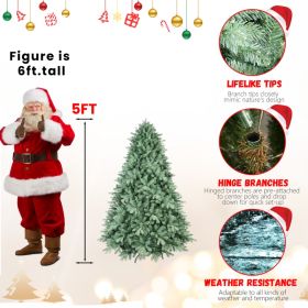 PE, PVC Christmas Tree, Green (Option: 5FT)