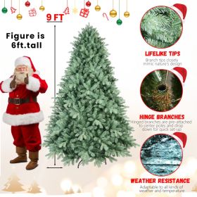 PE, PVC Christmas Tree, Green (Option: 9ft)
