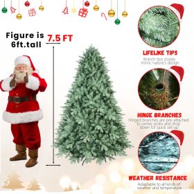 PE, PVC Christmas Tree, Green (Option: Half of 15ft)