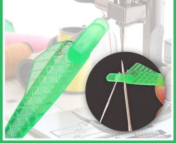 Sewing Machine Quick Threader Small Fish Needle Threader (Option: Green-1pcs)